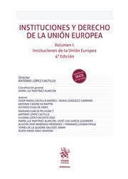 INSTITUCIONES Y DERECHO DE LA UNION EUROPEA T.1