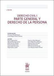 DERECHO CIVIL I PARTE GENERAL Y DERECHO DE LA PERSONA