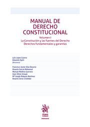 MANUAL DE DERECHO CONSTITUCIONAL VOLUMEN I
