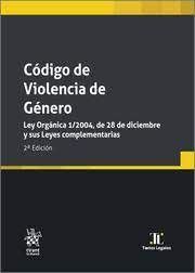 CODIGO DE VIOLENCIA DE GENERO. LEY ORGANICA 1/2004, DE 28 DE