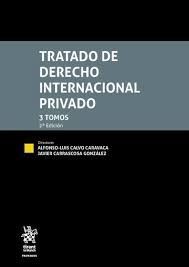TRATADO DE DERECHO INTERNACIONAL PRIVADO (3 VOL.)