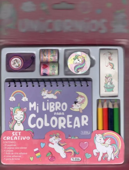 Unicornios. Mi Libro para Colorear