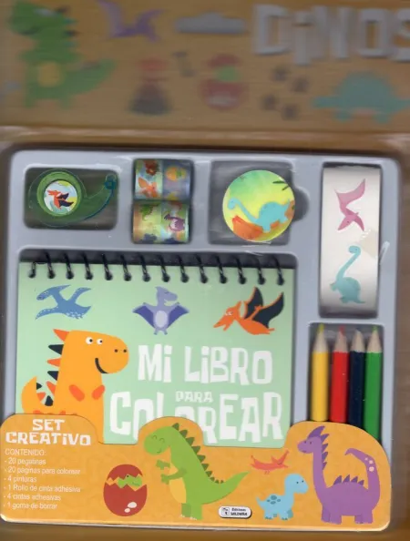 Dinos. Mi Libro para Colorear