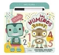 Los Numeros Robots. Libro Pizarra