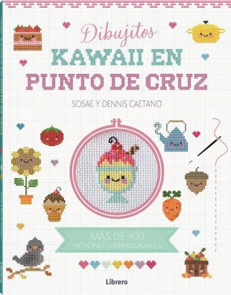 Dibujitos Kawaii en Punto Cruz