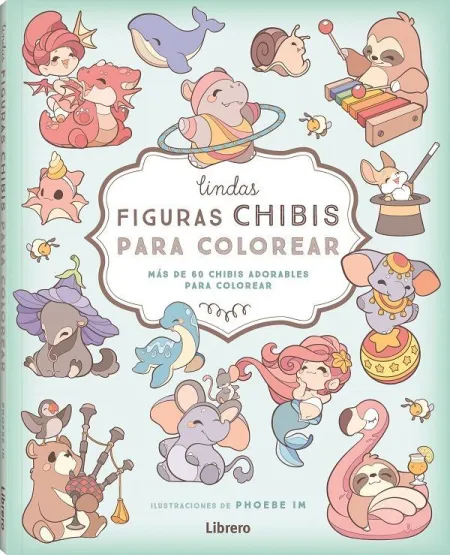 Lindas Figuras Chibis para Colorear