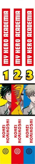Shonen Starter Set My Hero Academia N. 1+2+3