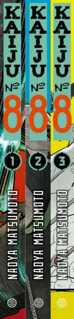 Shonen Starter Set Kaiju 8 N. 1+2+3