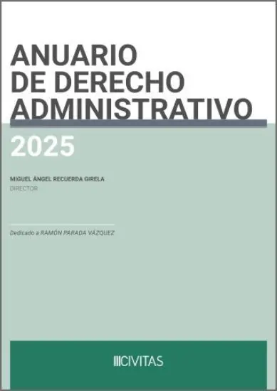 Anuario de Derecho Administrativo 2025