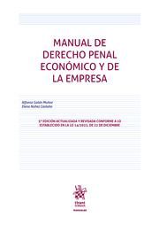 MANUAL DE DERECHO PENAL ECONOMICO Y EMPRESA