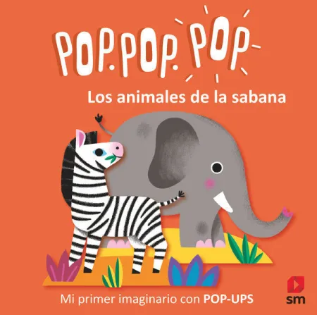 Los Animales de la Sabana. Pop-Up
