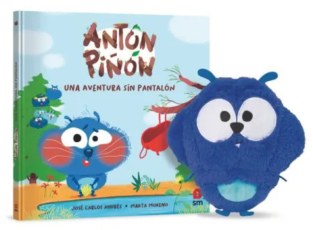 Pack - Antón Piñón una Aventura sin Pantalón + Muñeco