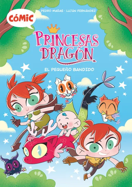 Comic Princesas Dragon 3 - el Pequeño Bandido