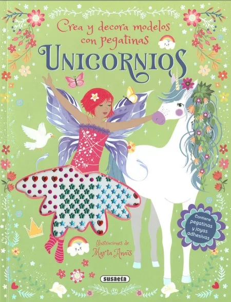 Unicornios. Crea y Decora Modelos con Pegatinas