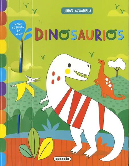 Dinosaurios. Libro Acuarela
