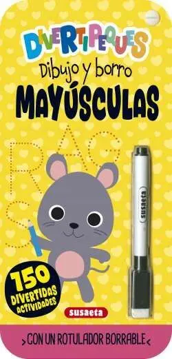 Dibujo y Borro Mayúsculas. Divertipeques