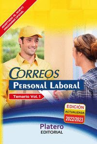 PERSONAL LABORAL DE CORREOS. TEMARIO. VOLUMEN I
