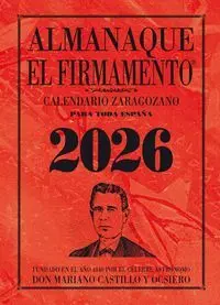 Almanaque el Firmamento 2026 Calendario Zaragozano
