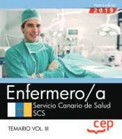 ENFERMERO/A SERVICIO CANARIO DE SALUD. TEMARIO VOL III
