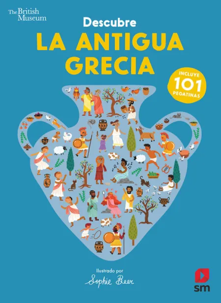 Descubre la Antigua Grecia. 101 Pegatinas