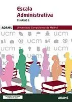 Temario 1 Escala Administrativa Universidad Complutense de Madrid