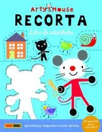 Arty Mouse - Recorta. Libro de Actividades