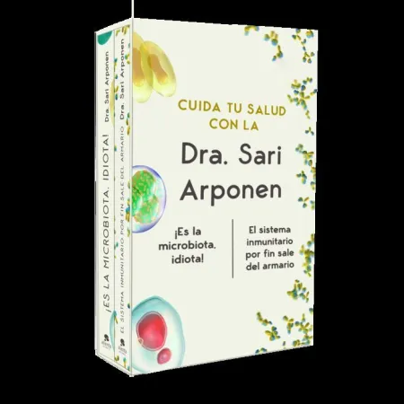Estuche Dra. Sari Arponen: Es la Microbiota, Idiota! y el Sistema Inmunitario por Fin Sale del Armario