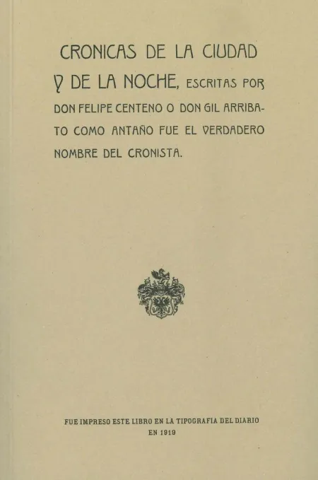 Crónicas de la Ciudad y de la Noche
