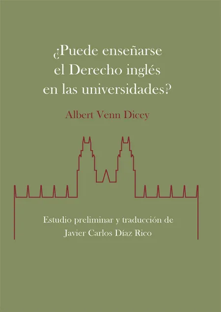 Puede Enseñarse el Derecho Ingles en las Universidades?
