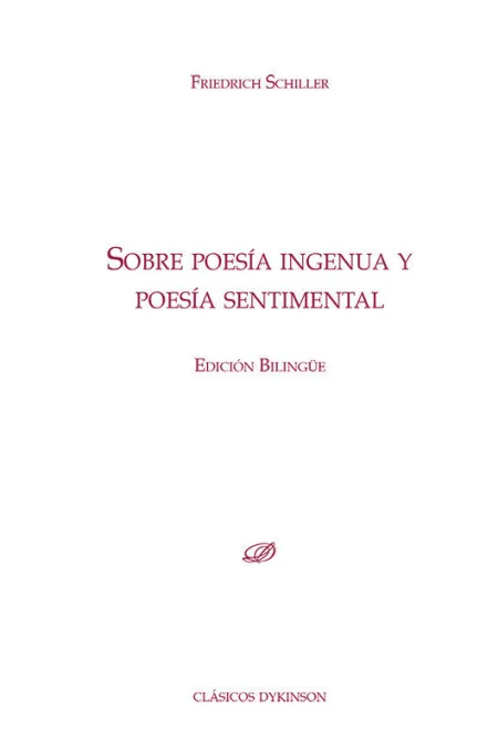 Sobre Poesia Ingenua y Poesia Sentimental
