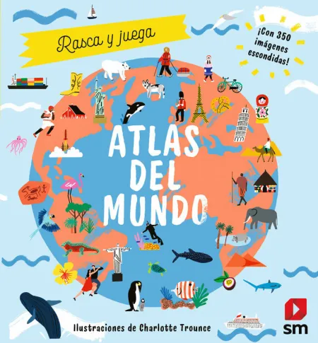 Atlas del Mundo. Rasca y Juega