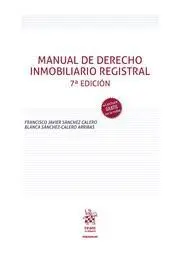 Manual de Derecho Inmobiliario Registral