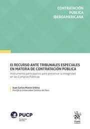 EL RECURSO ANTE TRIBUNALES ESPECIALES EN MATERIA DE CONTRATACIÓN PÚBLICA