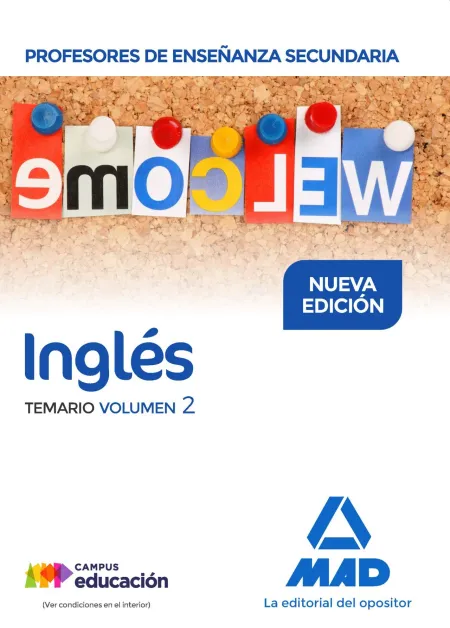 Profesores de Enseñanza Secundaria. Inglés. Temario Volumen 2
