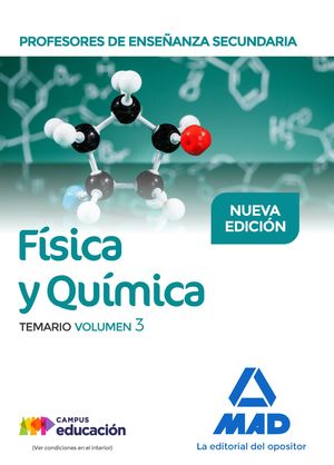 FISICA Y QUIMICA VOL 3 TEMARIO PROFESORES EDUCACION SECUNDARIA
