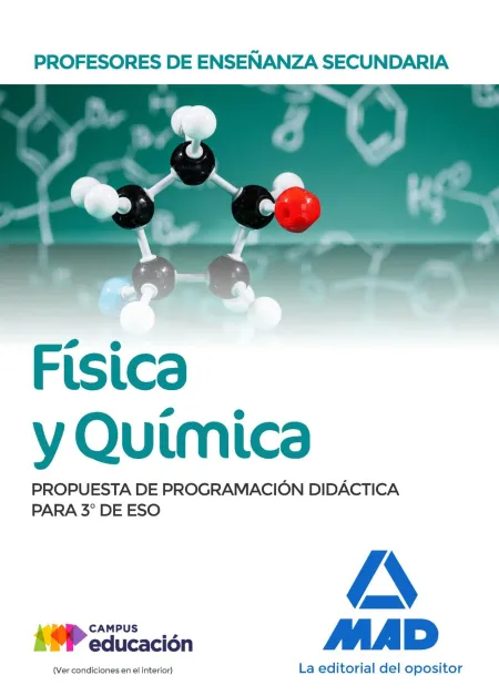 Física y Química. Propuesta de Programación Didáctica para 3º de eso. Profesores de Enseñanza Secundaria