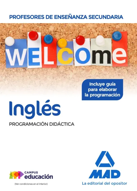 Inglés Programación Didáctica Profesores de Enseñanza Secundaria
