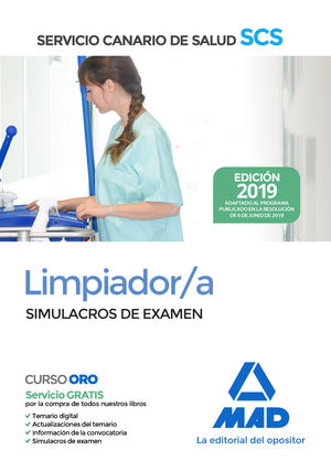 LIMPIADOR / A. SIMULACROS DE EXAMEN. SERVICIO CANARIO DE SALUD