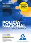 POLICIA NACIONAL ESCALA BÁSICA. TEST COMENTADOS VOL 2 2020 CIENCIAS SOCIALES Y MATERIAS TÉCNICO-CIENTÍFICAS