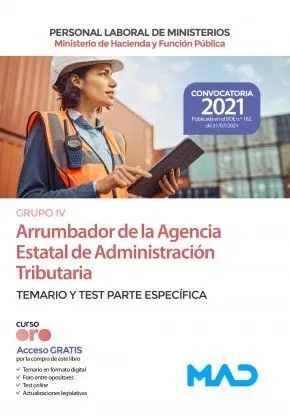 Arrumbador Agencia Estatal de Administracion Tributaria Temario y