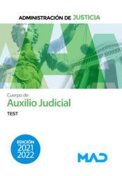 CUERPO DE AUXILIO JUDICIAL TEST ADMINISTRACION DE JUSTICIA