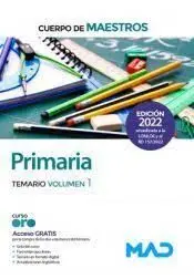 Cuerpo de Maestros Primaria. Temario Volumen 1