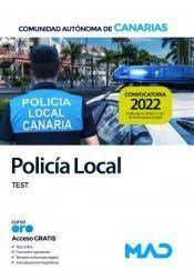 POLICÍA LOCAL. TEST. COMUNIDAD AUTÓNOMA DE CANARIAS