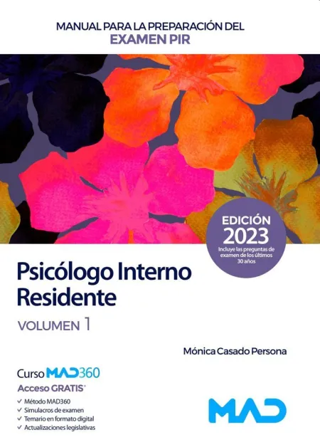 Manual Preparación Examen Pir Psicólogo Interno Residente Volumen 1