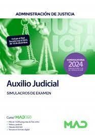 CUERPO AUXILIO JUDICIAL. SIMULACROS DE EXAMEN. ADMINISTRACION DE JUSTICIA