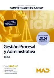 Gestión Procesal y Administrativa. Test. Promoción Interna