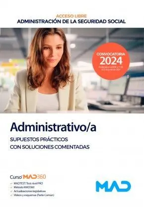 Administrativo/A Supuestos Practicos con Soluciones Comentadas