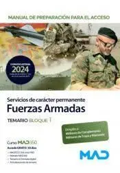 Fuerzas Armadas Temario Bloque 1 Servicios de Carácter Permanente