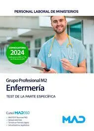 Enfermeria. Test de la Parte Específica. Grupo Profesional M2 Personal Laboral de Ministerios