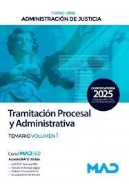 Tramitación Procesal y Administrativa. Temario Vol. 1